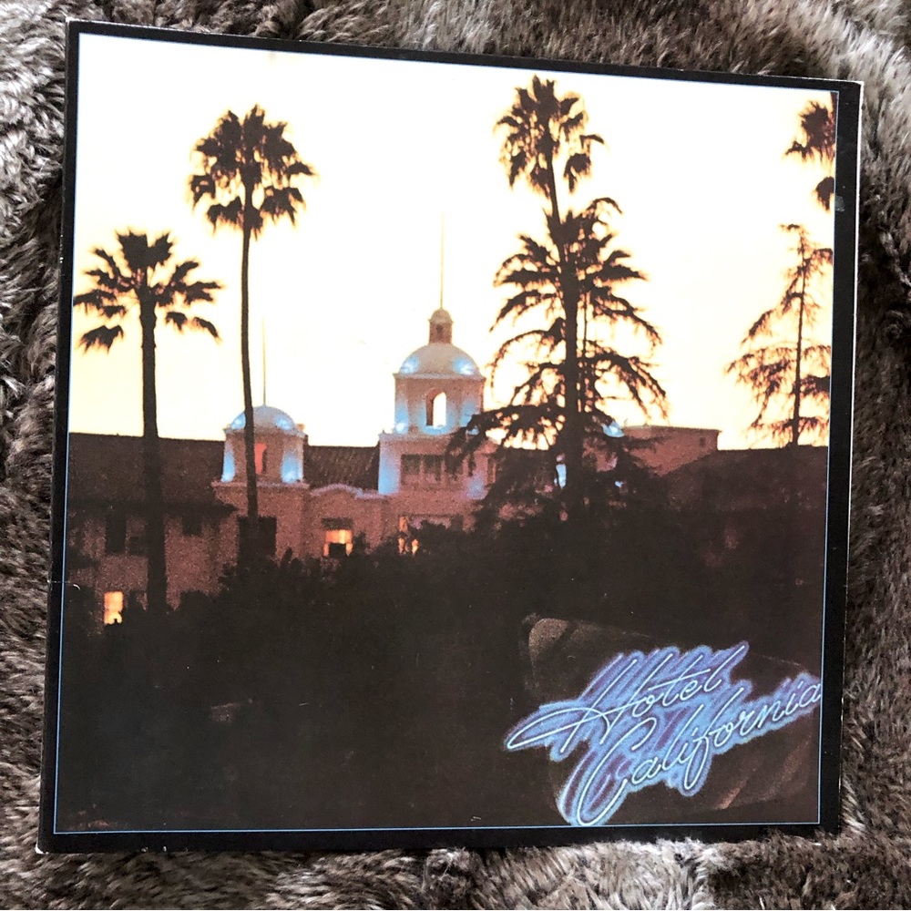 Eagles Hotel California 1976 Original album , poster , sleeve and…